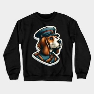 Beagle Soldier Crewneck Sweatshirt